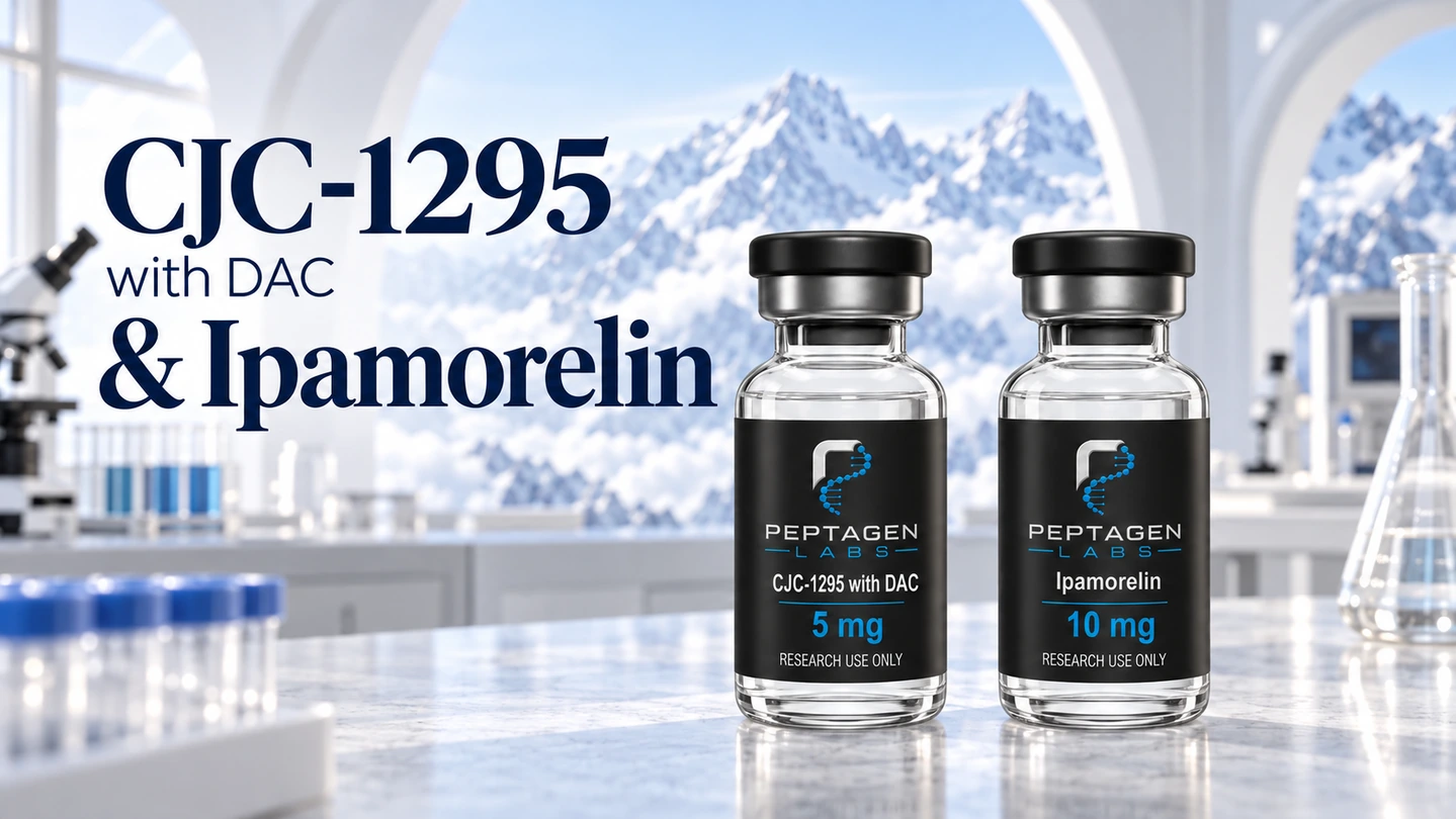 CJC-1295 & Ipamorelin: Growth Hormone Secretagogue Research