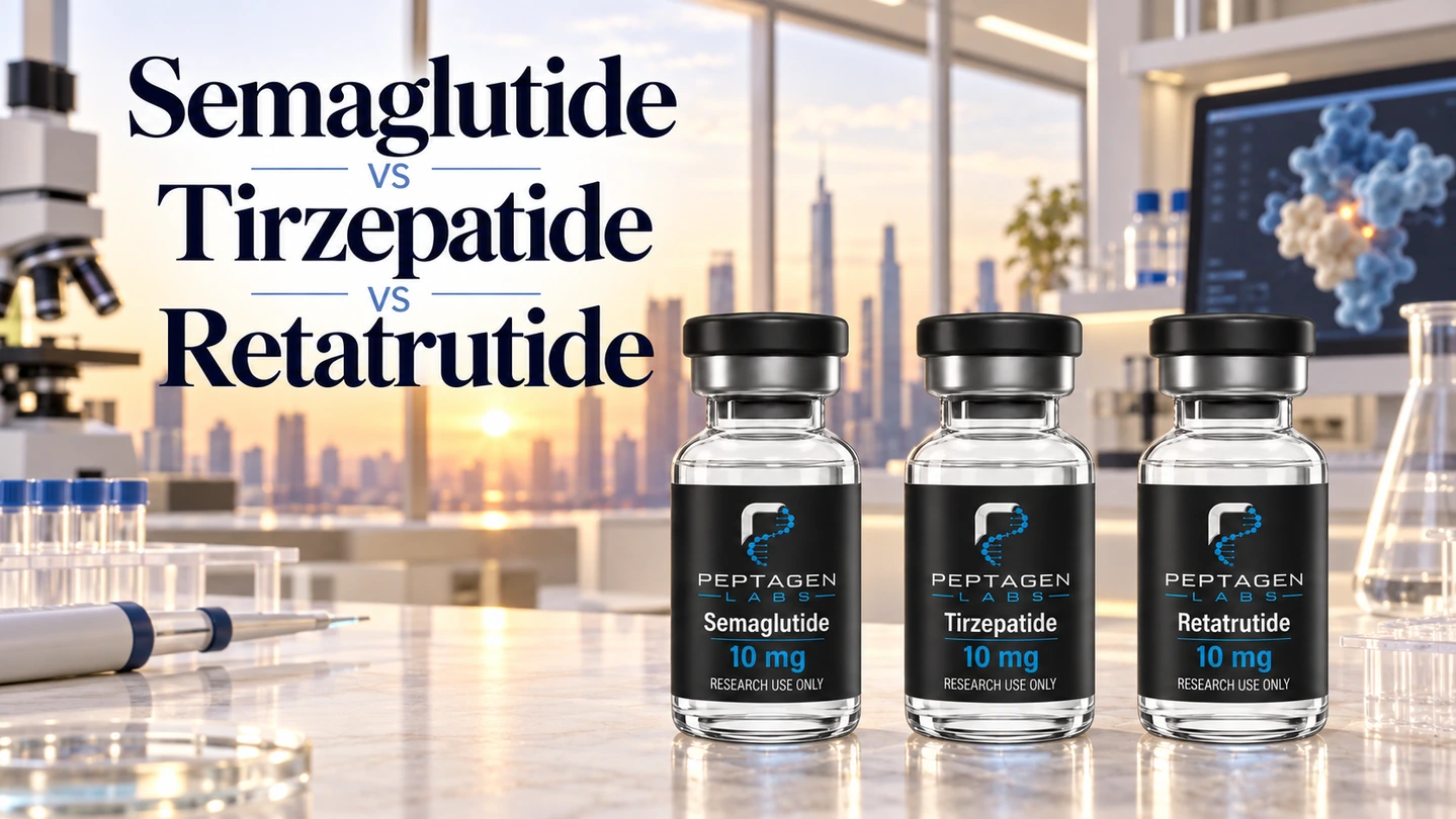 Semaglutide, Tirzepatide and Retatrutide: Single, Dual and Triple Receptor Agonism